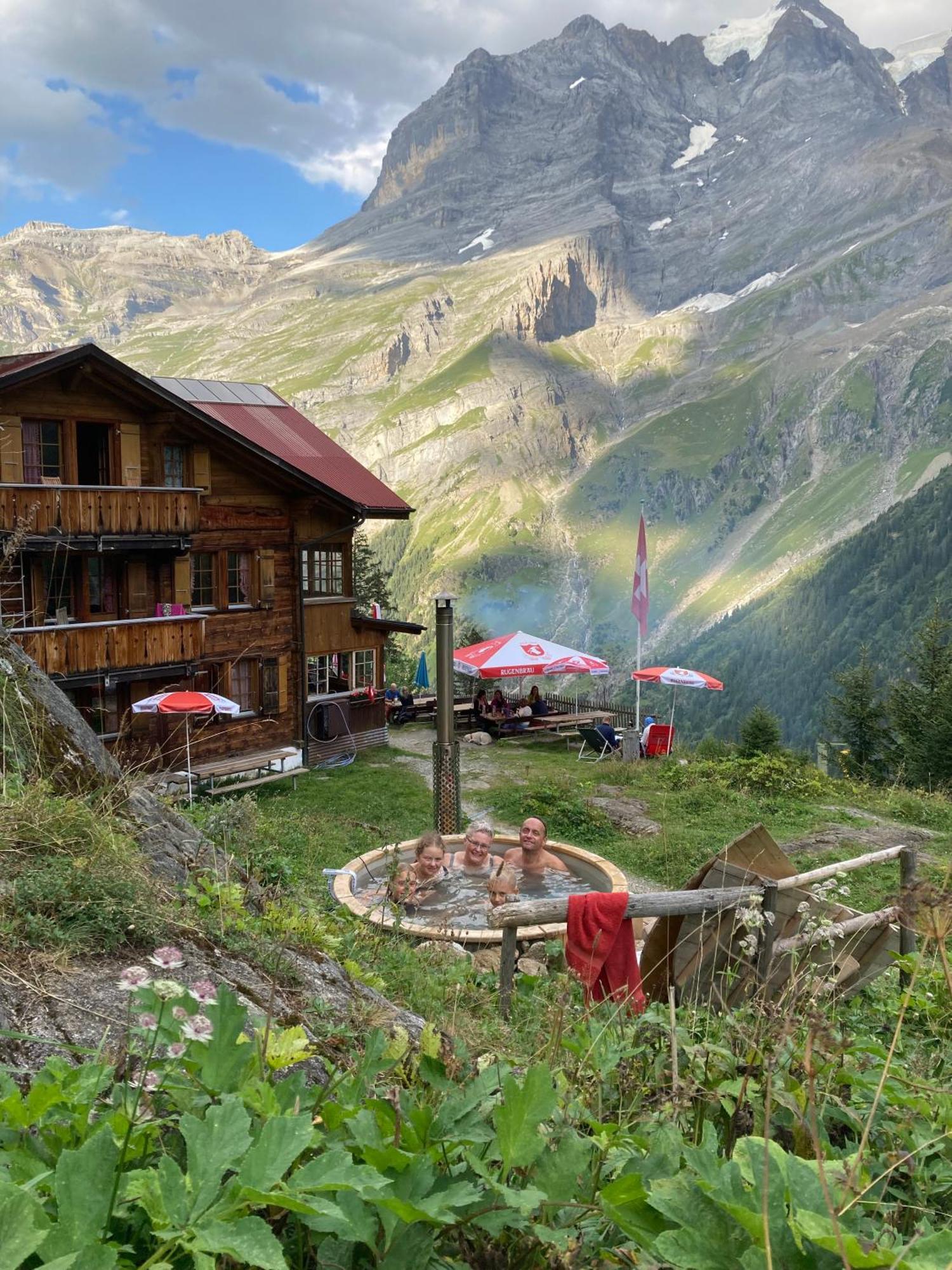 Berggasthaus Tschingelhorn Hotel Stechelberg Kültér fotó